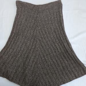Daxx Studio Cozy Brown Knit Skirt